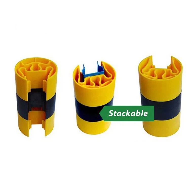 Plastic Durable Pallet Rack Corner Post Protectors high quality
